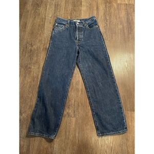 Levi's Women's High Rise Ribcage Straight Ankle Jeans Size 26X27